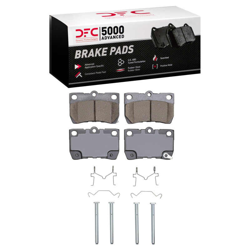 DFC 06-13 Lexus GS350 Rear 5000 Advanced Ceramic Brake Pads and Hardware Kit