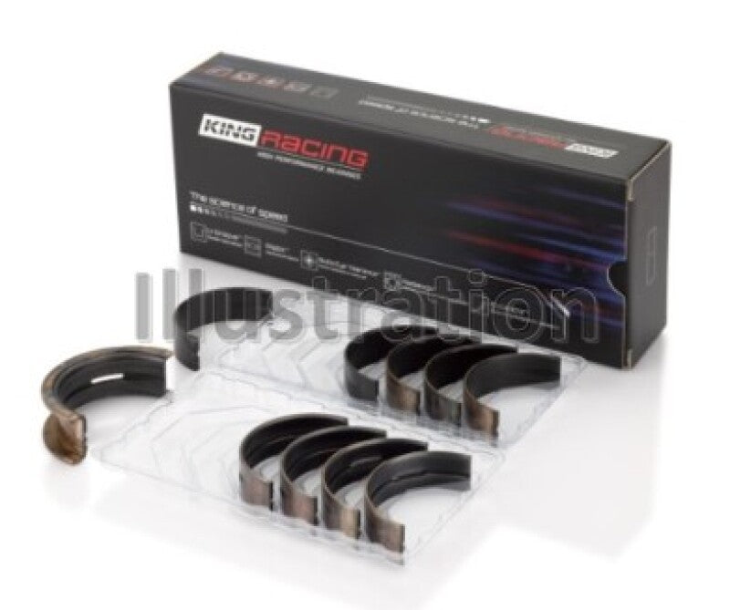 King Engine Bearings Nissan CA16DET/CA18DET/CA20ET (Size .026) Performance Main Bearing Set