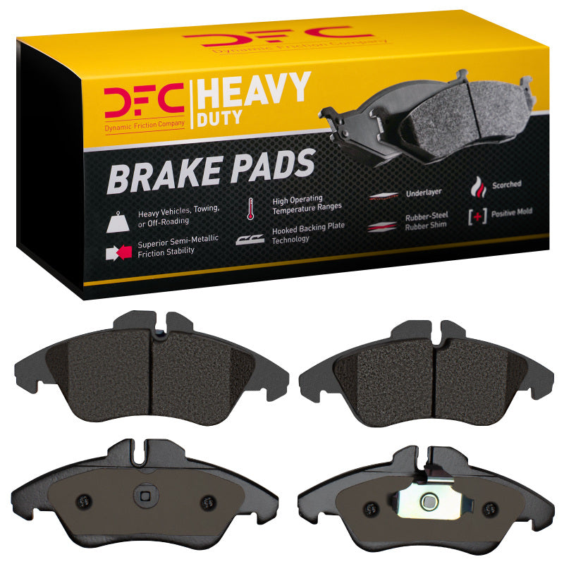 DFC 02-06 Dodge Sprinter 3500 Front Heavy Duty Pads - Semi Metallic