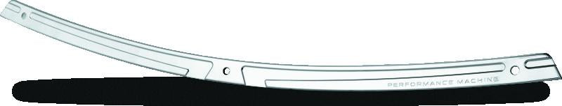Performance Machine Windscreen Trim Scallop - Chrome