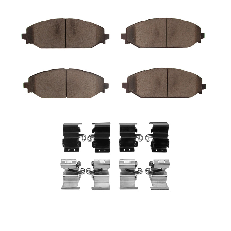 R1 Concepts R1 2019-2025 Jeep Grand Wagoneer Front R1 Ceramic Pads & Hardware Kit