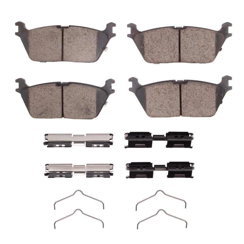DFC 19-25 Jeep Grand Wagoneer Rear Ultimate Duty Performance Brake Pads and Hardware Kit