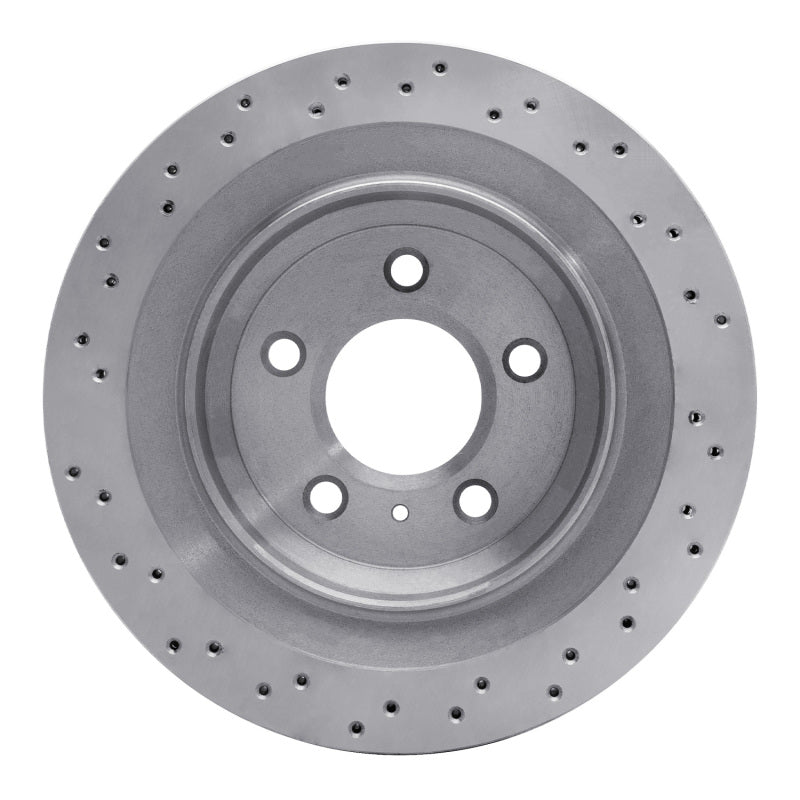 DFC 05-08 Pontiac Grand Prix Rear Drilled Brake Rotor