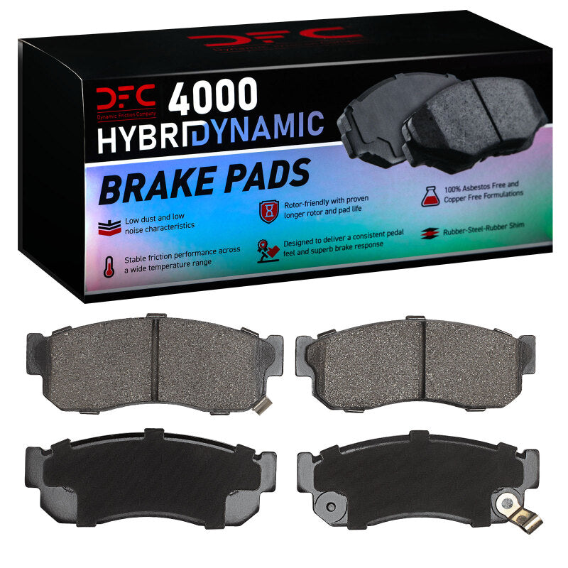 DFC 82-94 Subaru Justy Front 4000 Hybridynamic Brake Pads