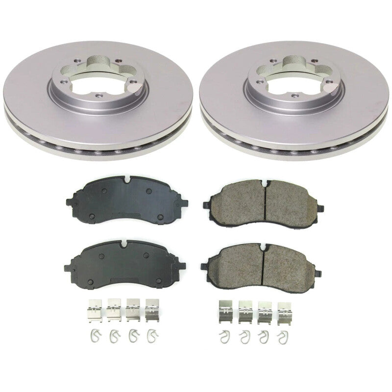 PowerStop Power Stop 22-23 Ford E-Transit Front Z17 Coated Brake Kit