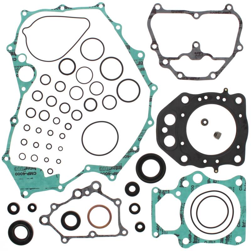Vertex Pistons Vertex Gaskets 09-14 Honda TRX420 FA IRS Complete Gasket Kit w/ Oil Seals
