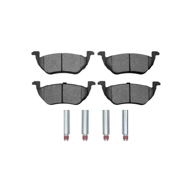 R1 Concepts R1 05-08 Ford Escape Rear Semi Met Pads & Hardware Kit