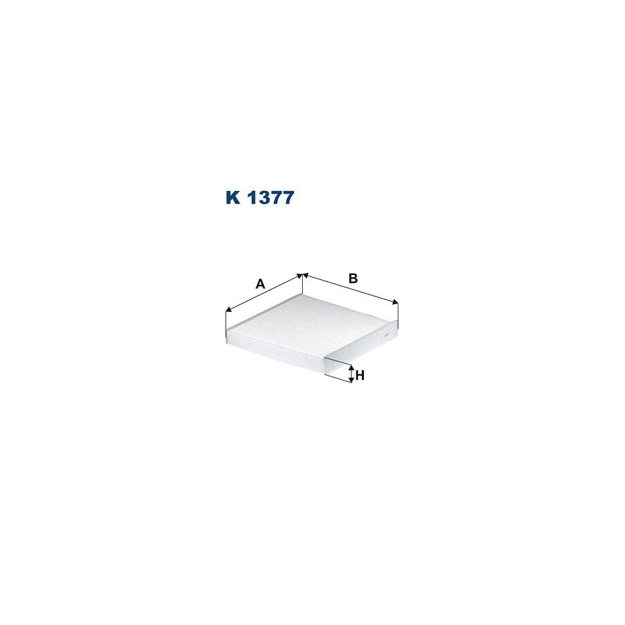 Filtron K 1377 Pollen Filter For Ford Transit