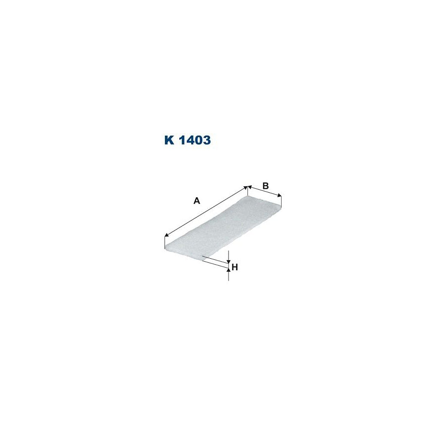 Filtron K1403 Pollen Filter