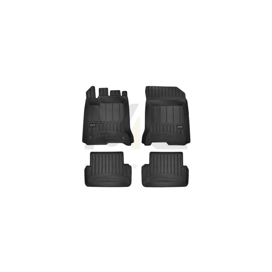 FROGUM 3D408395 Floor mat set for RENAULT LAGUNA Elastomer, Front and Rear, Quantity: 4, Black
