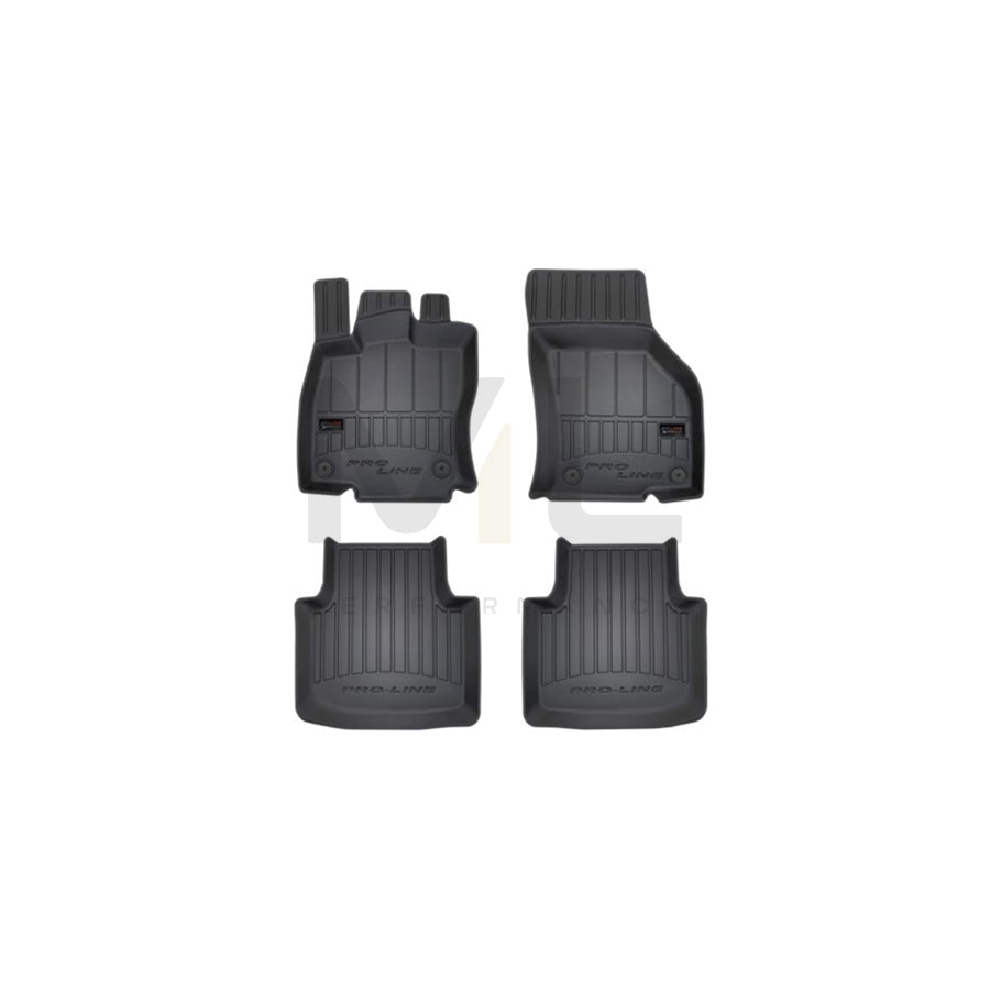 FROGUM Tailored 3D407626 Floor mat set for VW Passat B8 Saloon (3G2, CB2) Elastomer, Front and Rear, Quantity: 4, Black, (LHD)