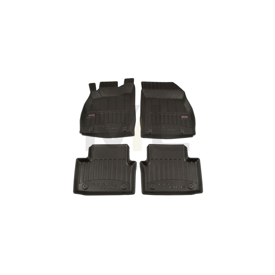 FROGUM Tailored 3D408524 Floor mat set for OPEL Insignia A Country Tourer (G09) Elastomer, Front and Rear, Quantity: 4, Black, (LHD)