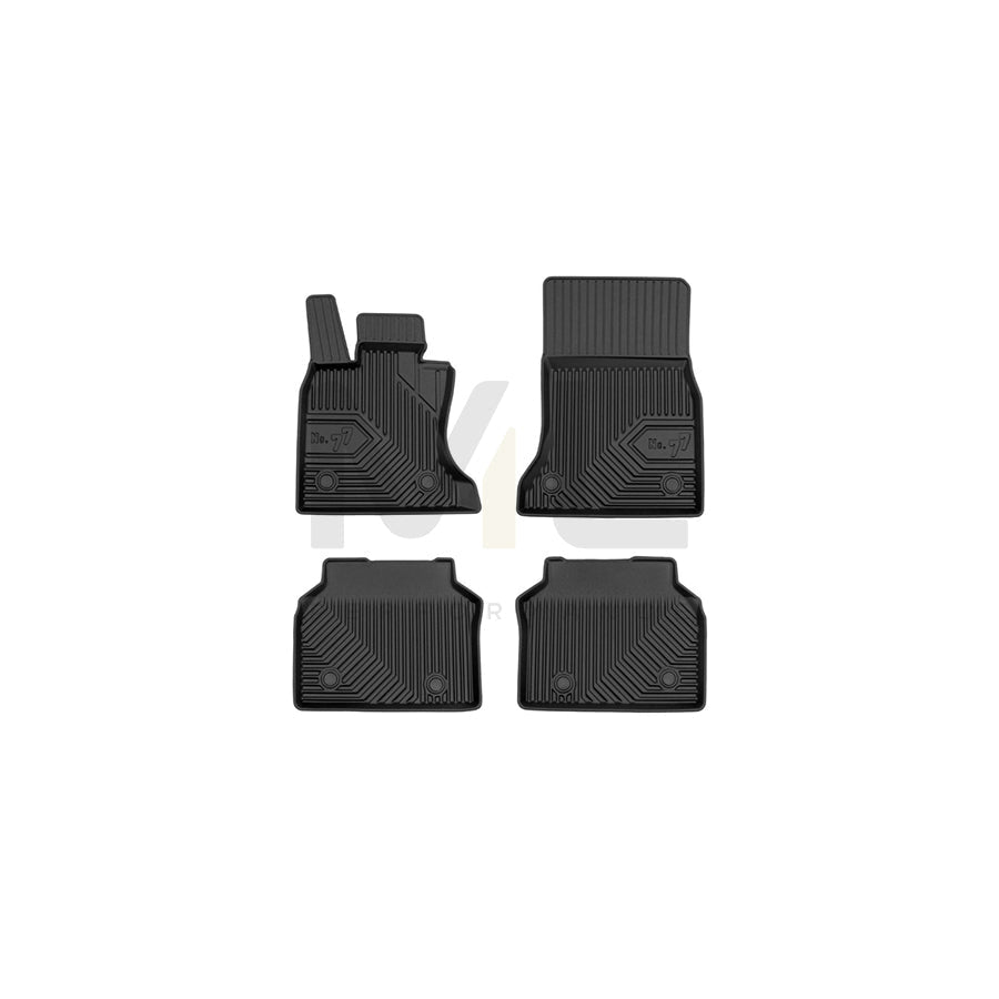 FROGUM Tailored, No.77 77408364 Floor mat set for BMW 5 GT (F07) Elastomer, Front and Rear, Quantity: 4, Black, (LHD)