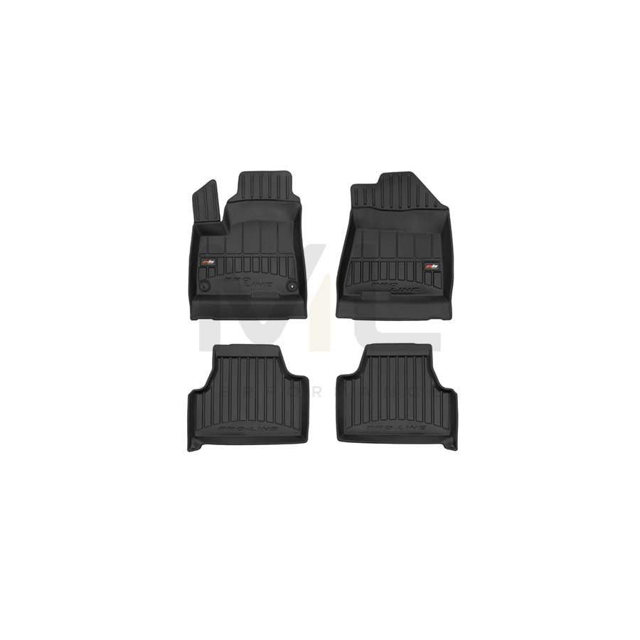 FROGUM Tailored, ProLine 3D425781 Floor mat set for KIA Soul III (SK3) Elastomer, Front and Rear, Quantity: 4, Black, (LHD)