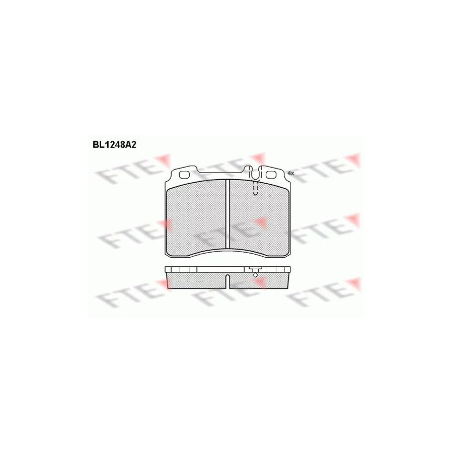 FTE 9010074 Brake Pad Set