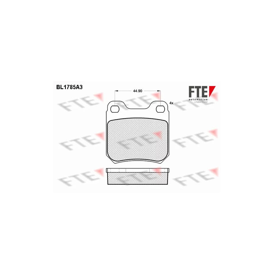 FTE 9010355 Brake Pad Set