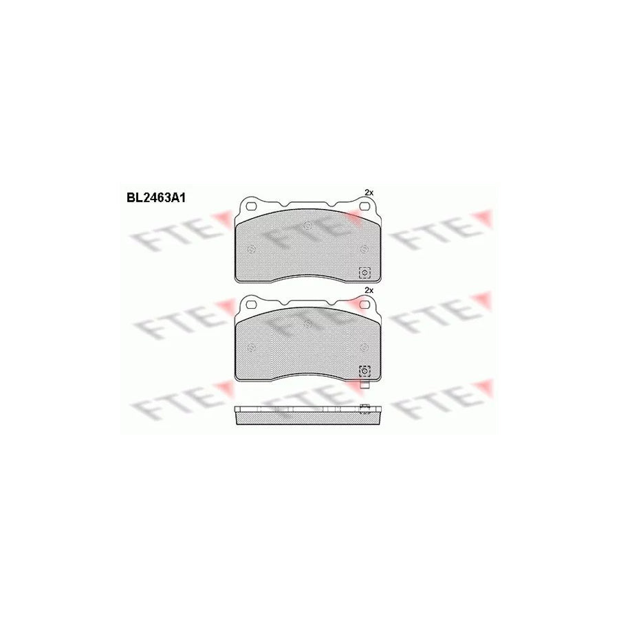 FTE 9010748 Brake Pad Set