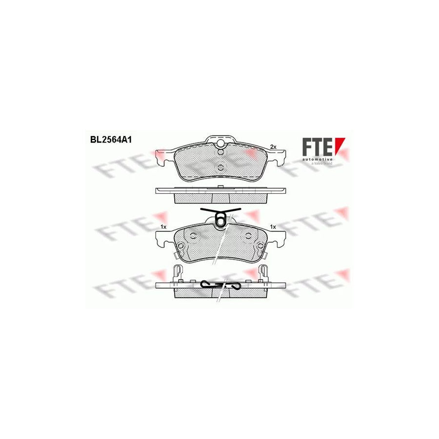FTE 9010815 Brake Pad Set