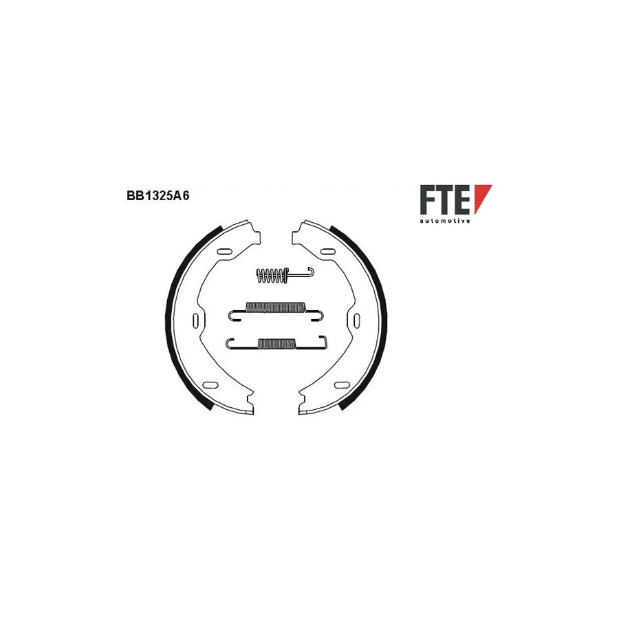 FTE Bb1325A6 Handbrake Shoes Suitable for Mercedes-Benz S-Class