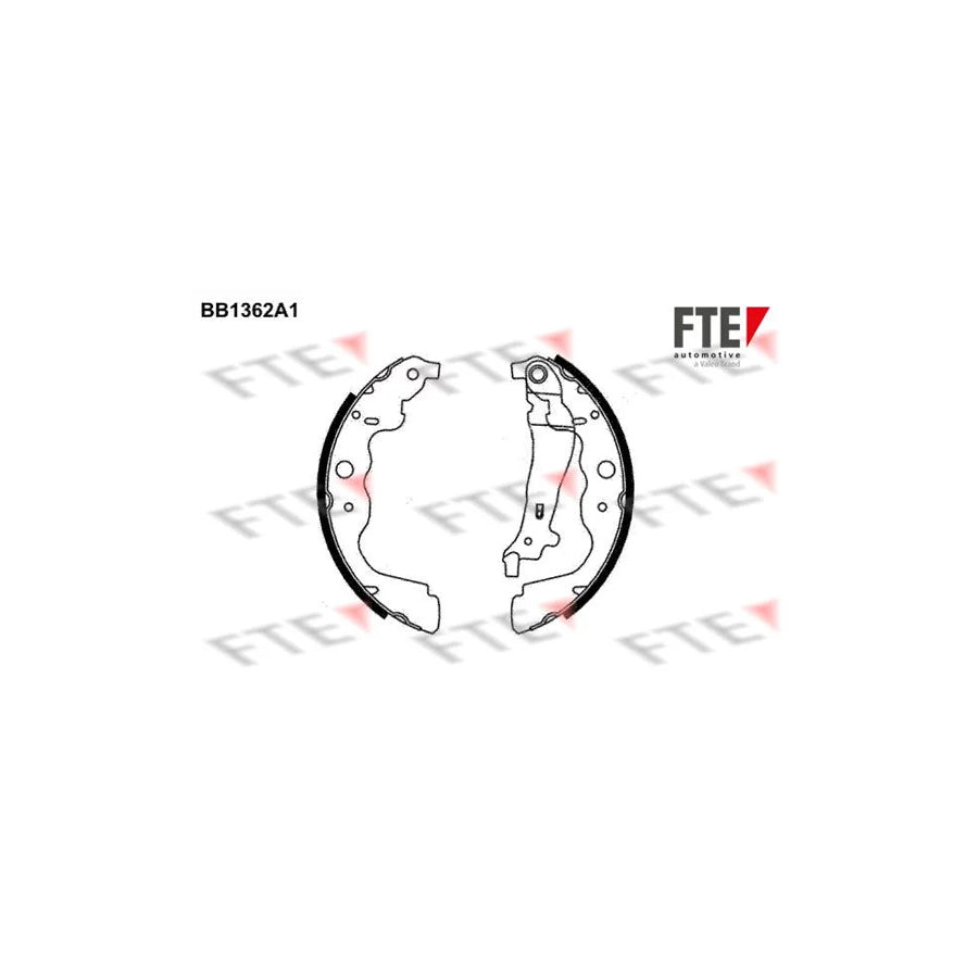 FTE Bb1362A1 Brake Shoe Set