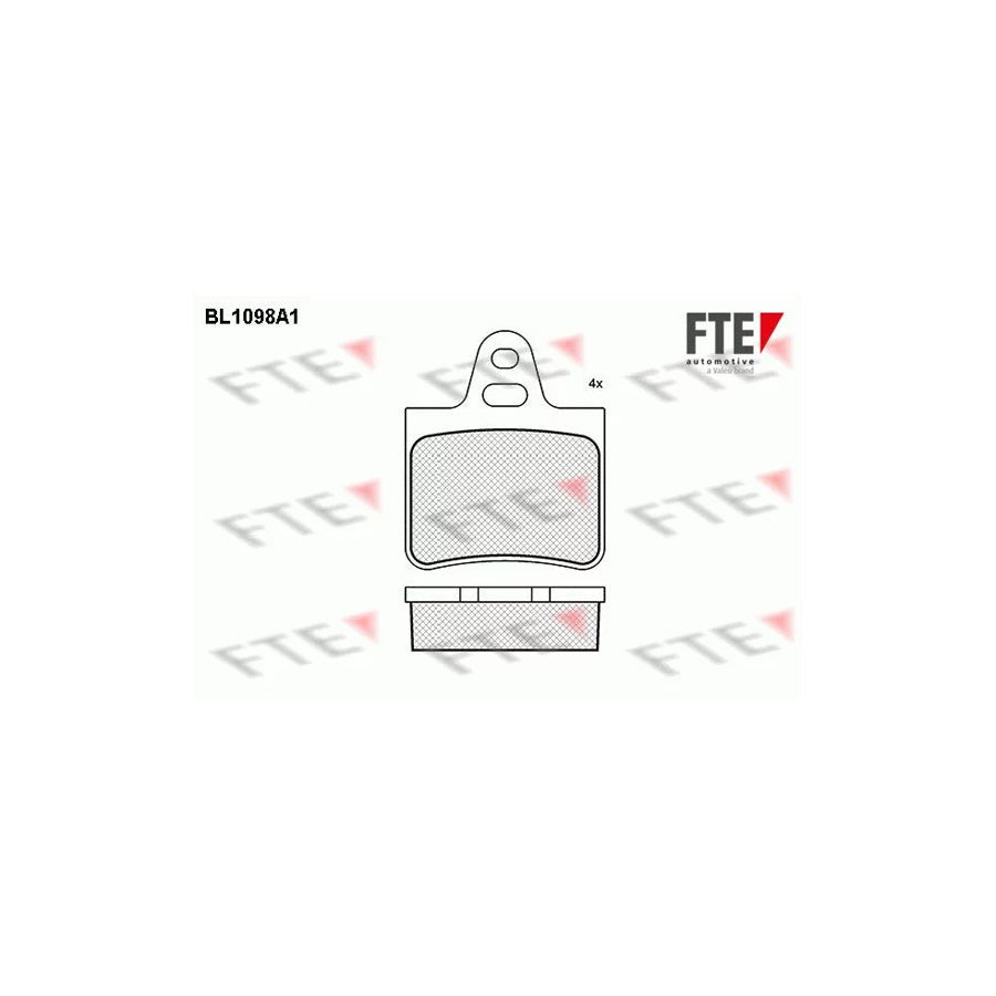 FTE Bl1098A1 Brake Pad Set