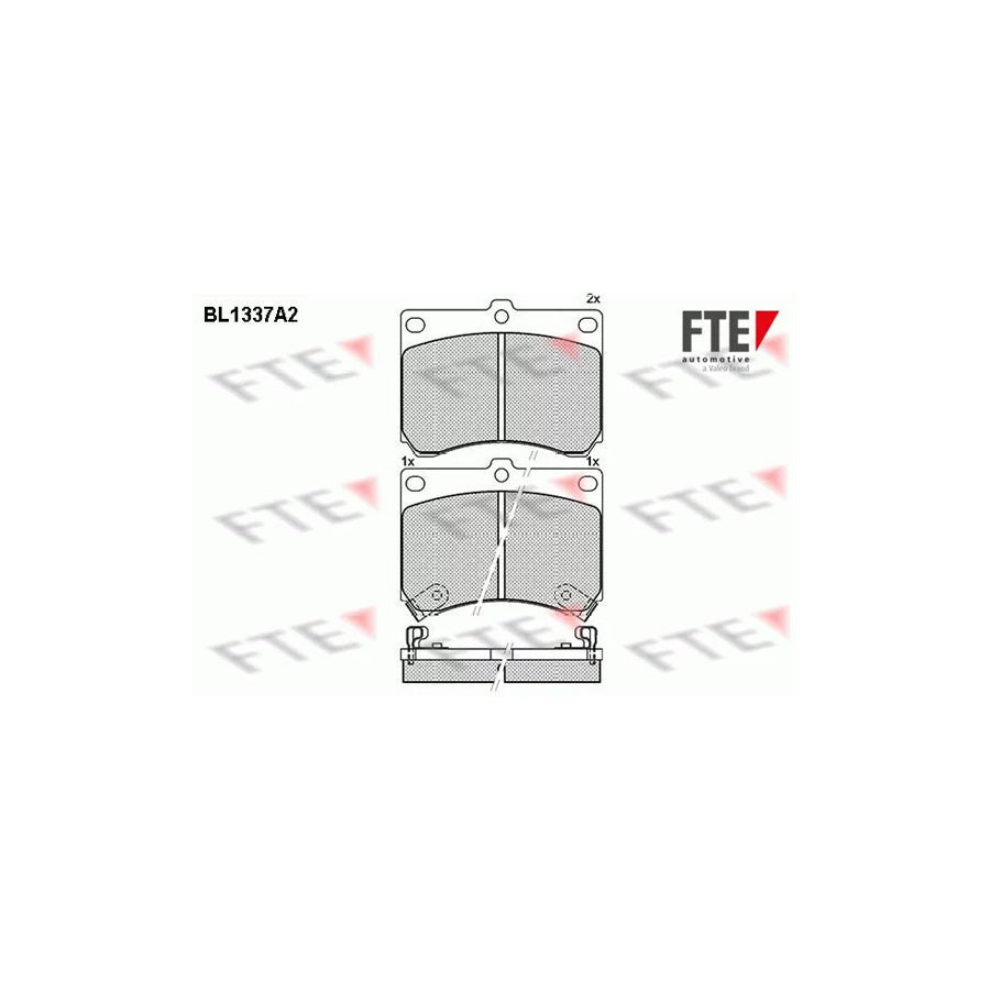FTE Bl1337A2 Brake Pad Set