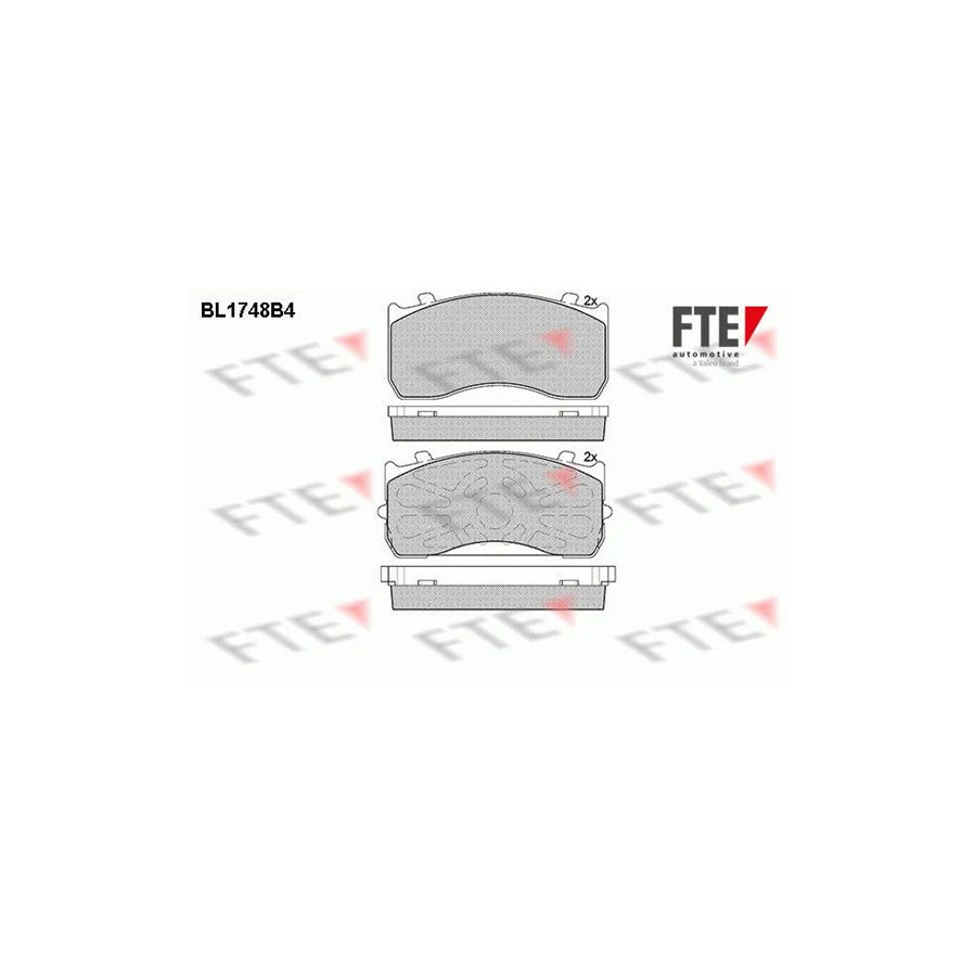 FTE Bl1748B4 Brake Pad Set