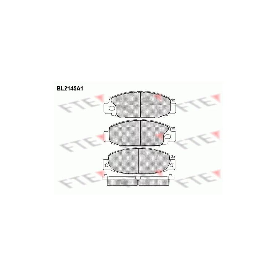 FTE Bl2145A1 Brake Pad Set
