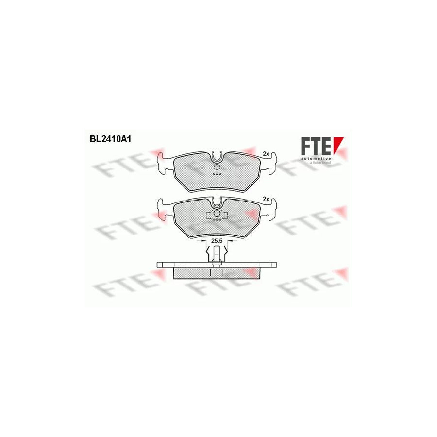 FTE Bl2410A1 Brake Pad Set