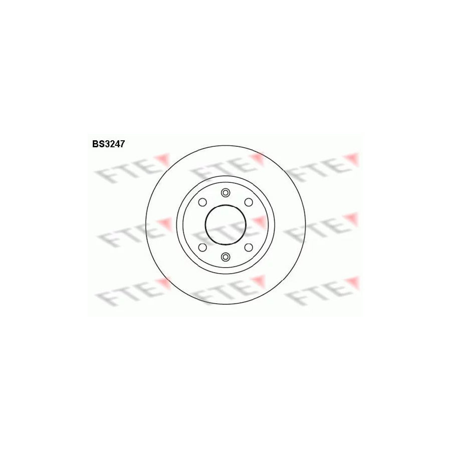 FTE Bs3247 Brake Disc