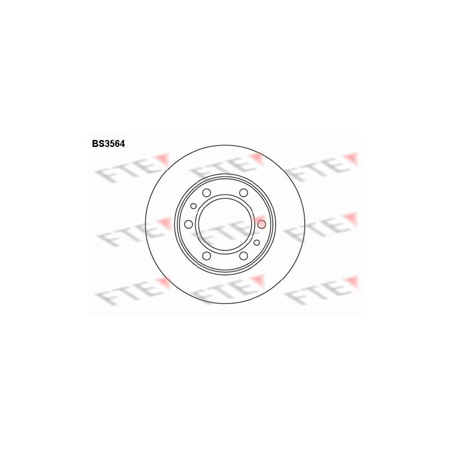 FTE Bs3564 Brake Disc
