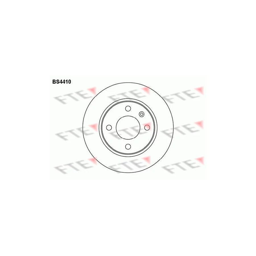 FTE Bs4410 Brake Disc for Skoda Favorit