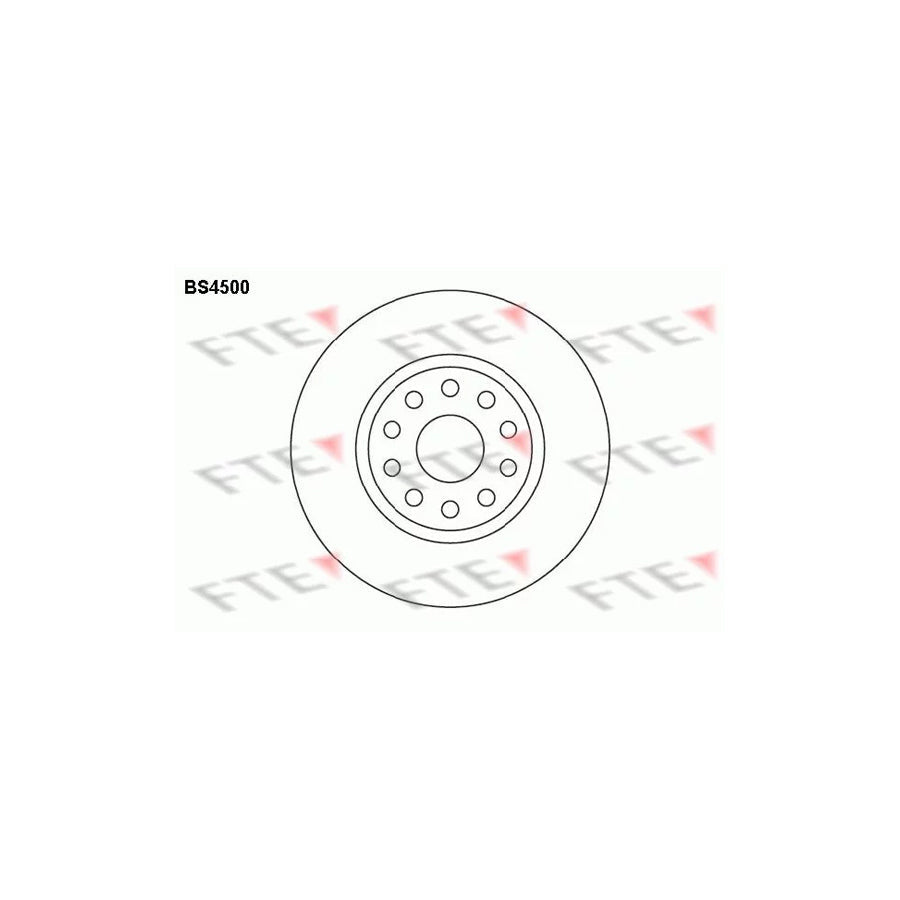 FTE Bs4500 Brake Disc for Lancia Kappa