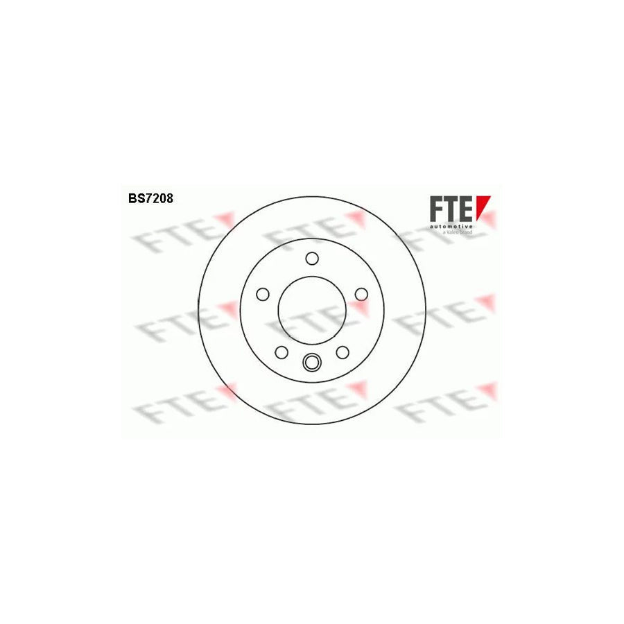 FTE Bs7208 Brake Disc Suitable for Mercedes-Benz Sprinter