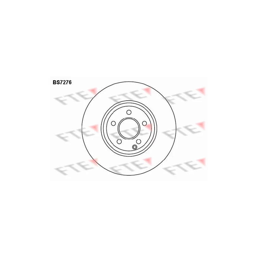 FTE Bs7276 Brake Disc