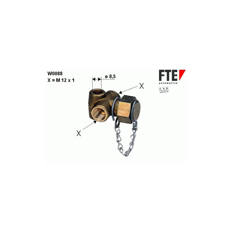FTE W0088 Test Connection, Piping