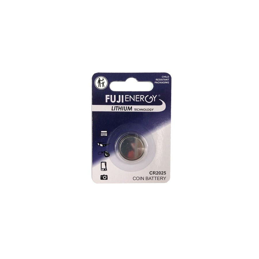 Fuji Energy Lithium CR2025 Coin Cell (Card of 1)