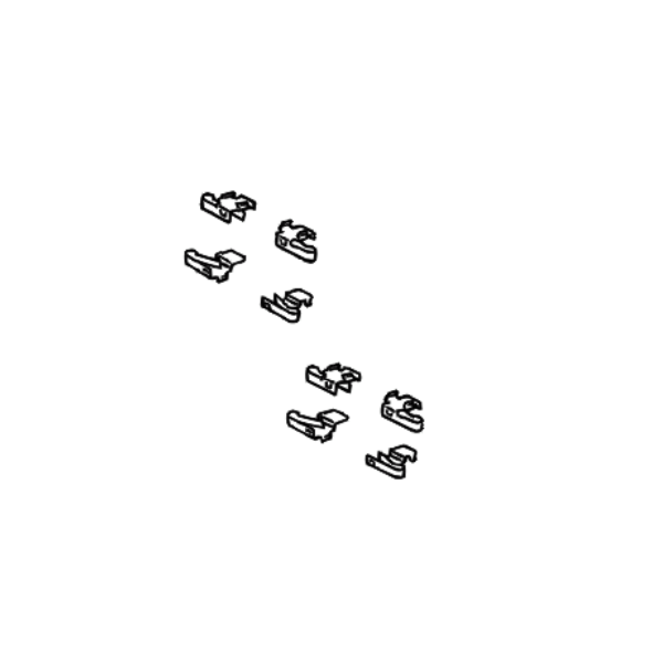 Genuine Lexus 04948-30050 LS Rear Brake Pad Fitting Kit