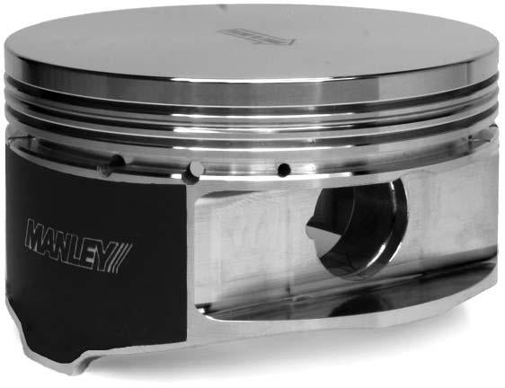 Manley Performance Manley Chevy LS Series 3.905in Bore 3.622in Stroke -4cc Flat Top Piston Set