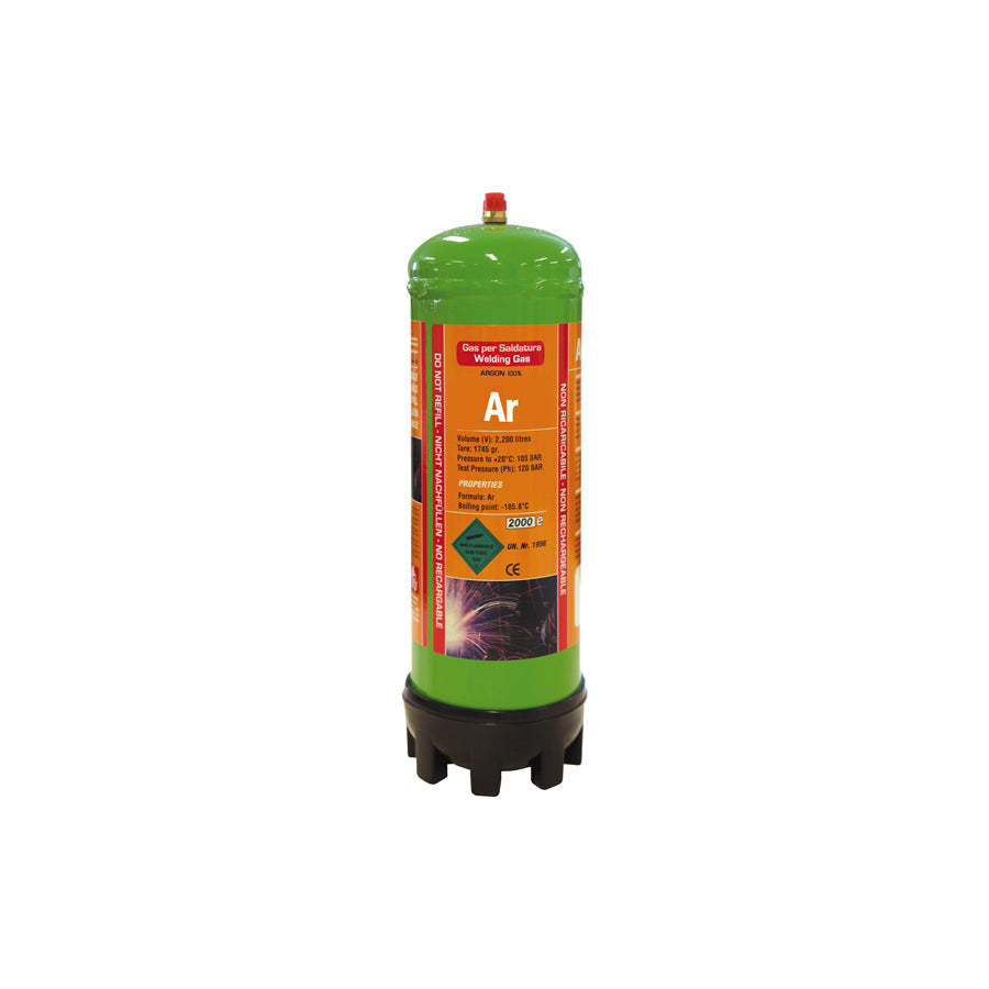 Gys 043688 Disposable Gas Cartridge - Pure Argon - 2.2L Welding Consumables