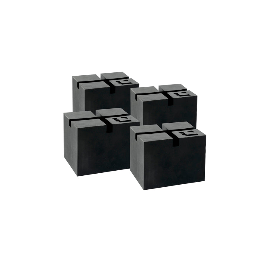 Gys 071933 Set Of 4 Rubber Feet For Quick Lift L520E Car Body Accessories