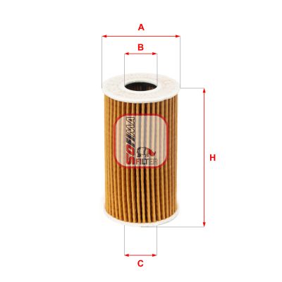 SOFIMA S5223PE Oil Filter
