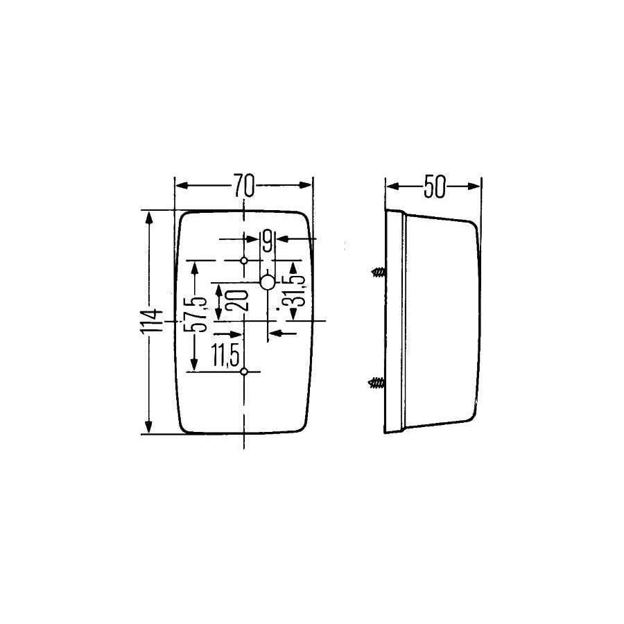 Hella 2BA 002 324-001 Indicator