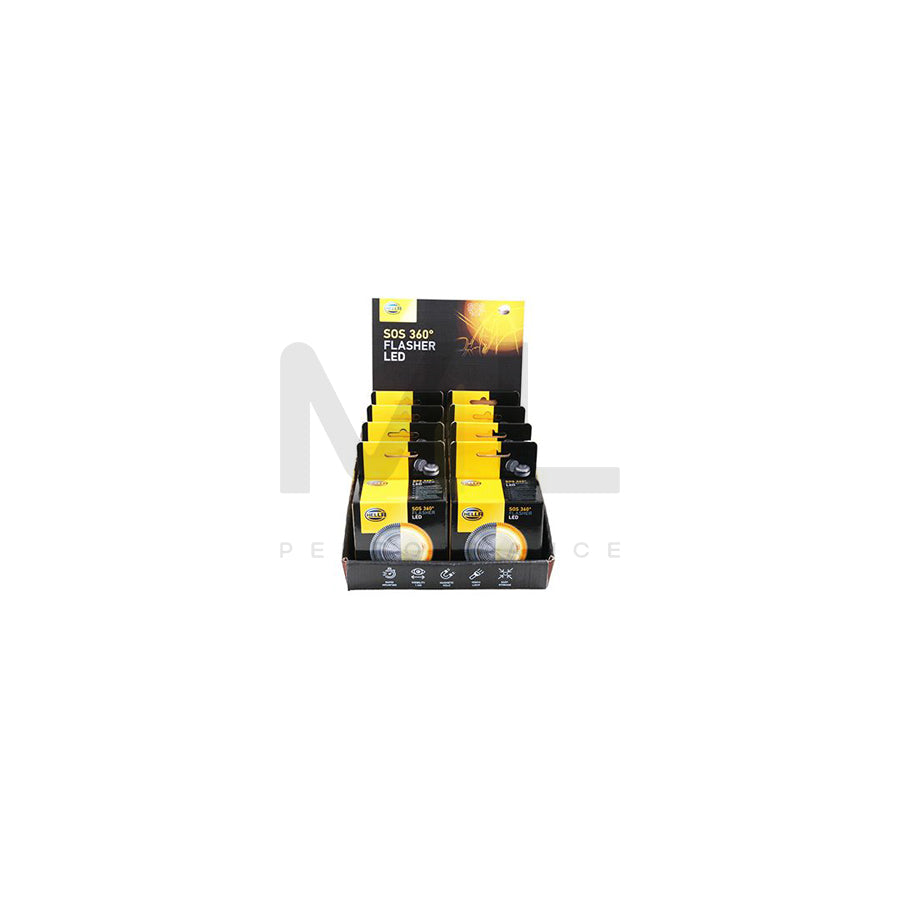 HELLA 2XW 359 001-003 Warning light LED, Lamp Type: LED