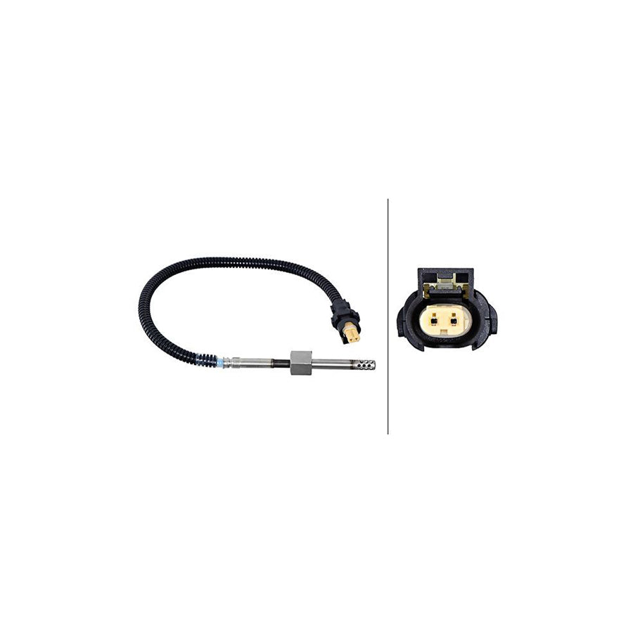 Hella 6PT 010 376-381 Sensor, Exhaust Gas Temperature