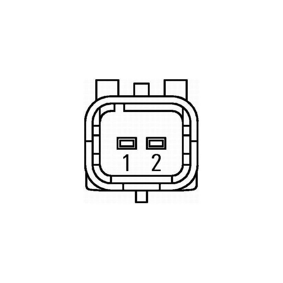 Hella 6PU 009 106-371 Abs Sensor