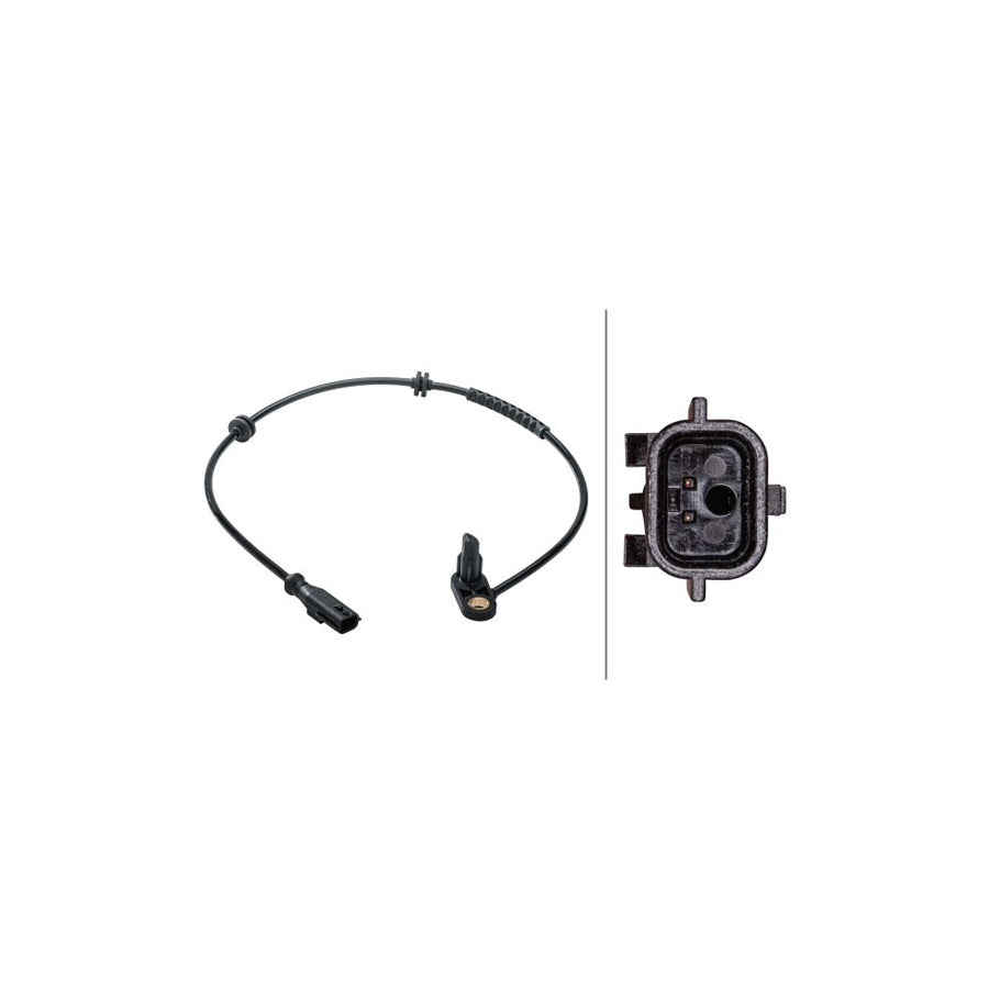 Hella 6PU 012 679-171 Abs Sensor