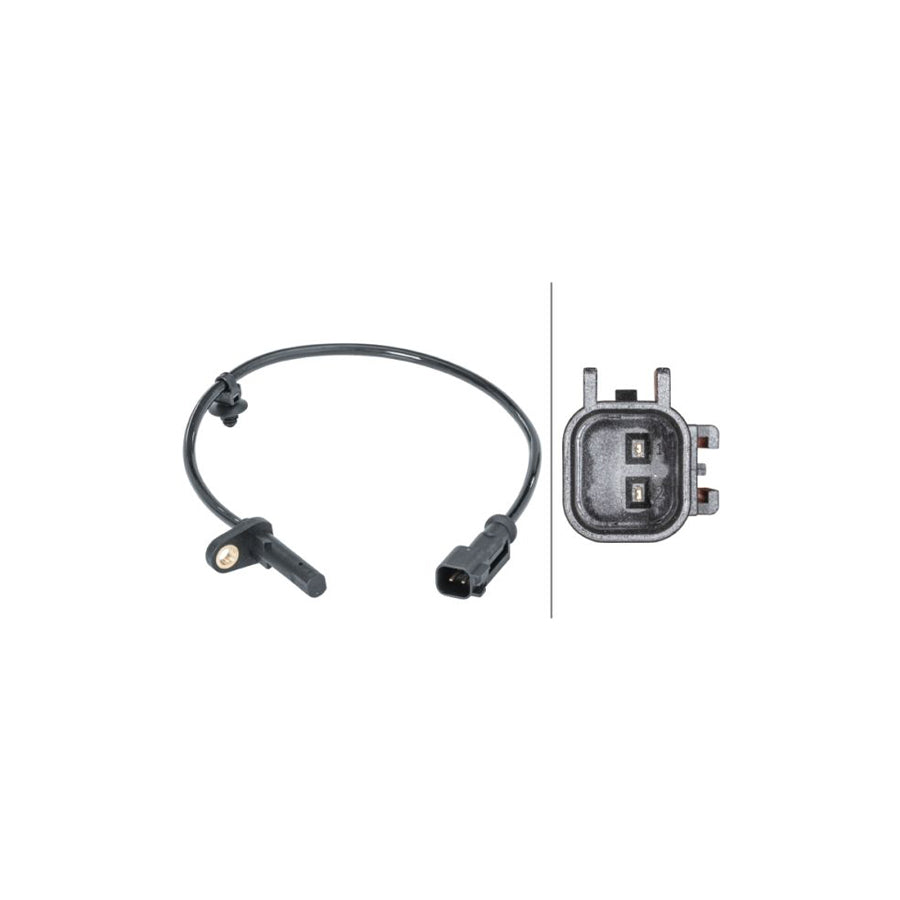 Hella 6PU 012 679-601 Abs Sensor