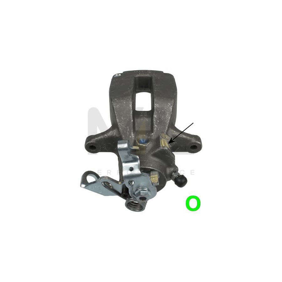 HELLA 8AC 355 383-471 Brake Caliper without holder