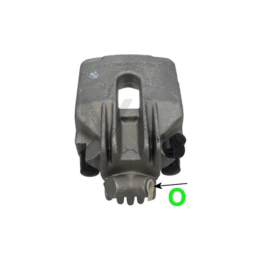 HELLA 8AC 355 384-951 Brake Caliper for BMW 5 Touring (E39) without holder